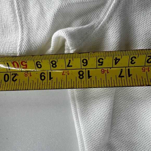 NEW Old Stock LL Bean Polo Shirt 100 Year Edition With Boot Logo White small - Picture 6 of 9